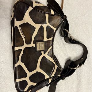 Giraffe print Dooney and bourke purse
